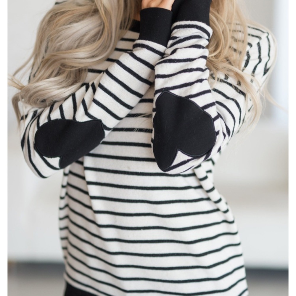 Heart on Your Sleeve Sweater